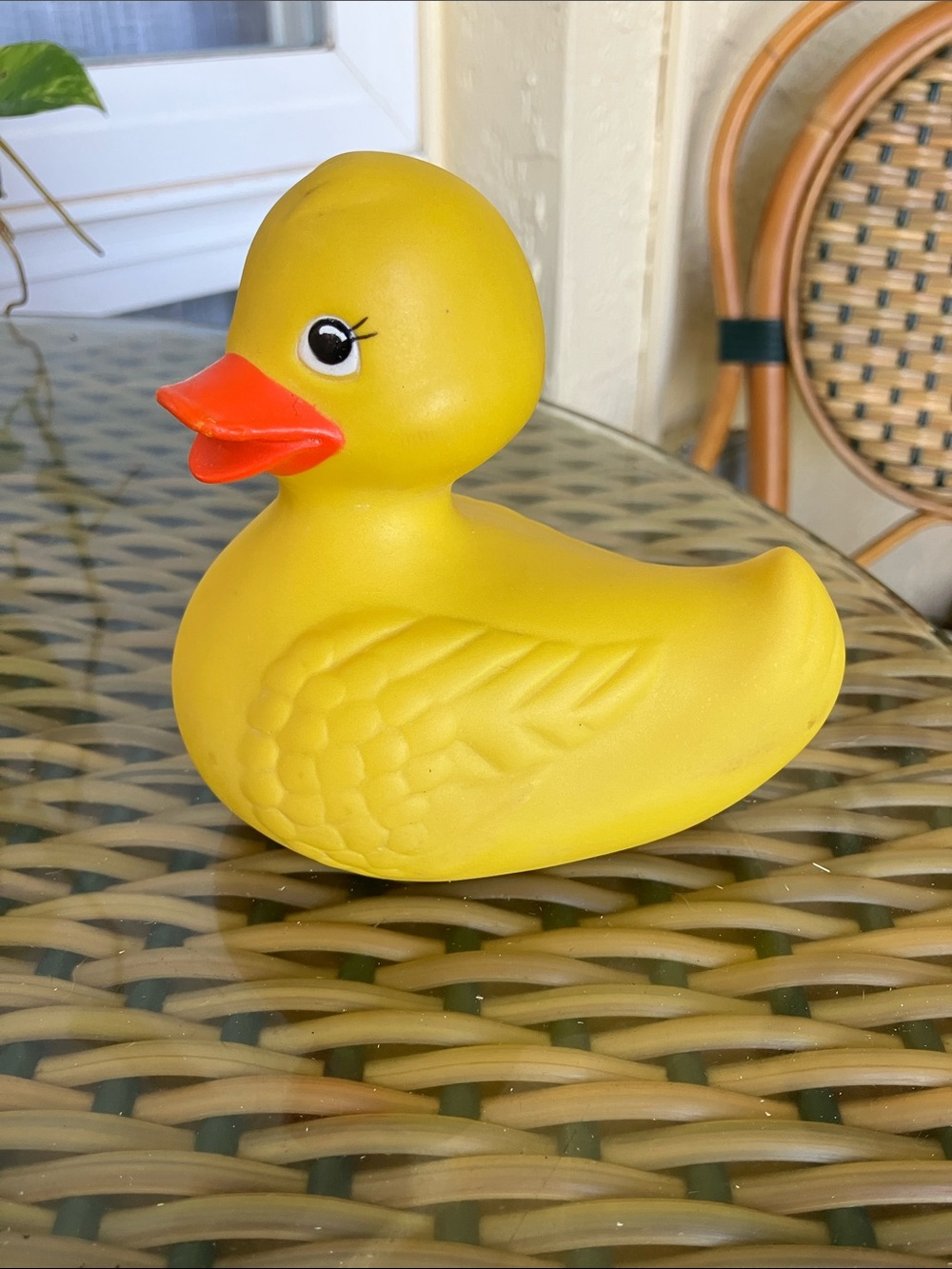Yellow Rubber Duck Bath Toy - Classic Kids Toy